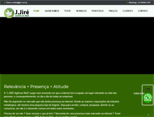 Tablet Screenshot of jjire.com.br